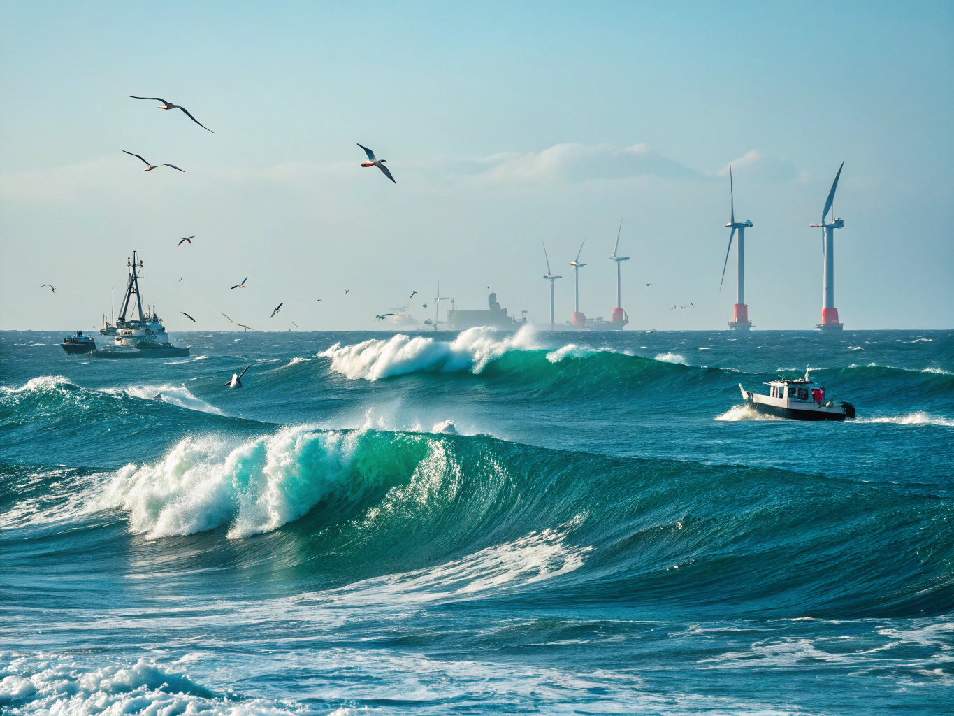 Offshore Tidal Array: High-Yield Marine Energy